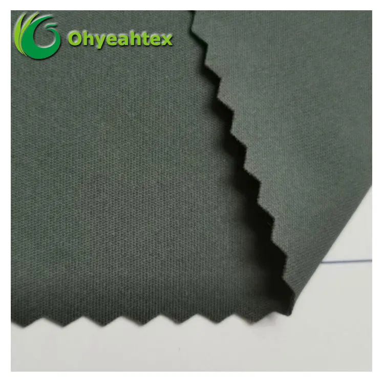 Stock Extinction Sustainable 220 GSM 84 Polyester 16 Spandex Interlock Fabric For Sportswear