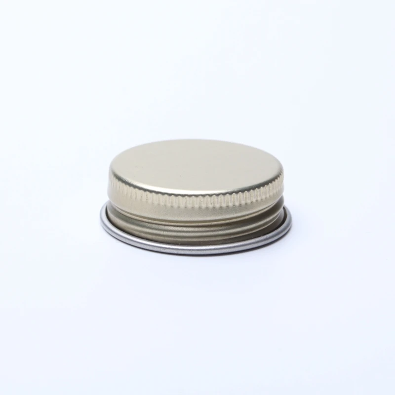 Factory Custom-made Golden Silver Tinplate Screw Cap for Screw Neck Bottles/Jars/Mason Jar With Pressure Sensitive Gasket