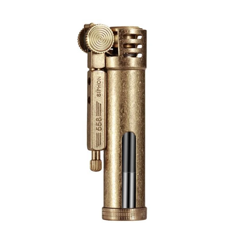 Retro Vintage ZORRO 556 Kerosene Lighter With Visible Transparent Window