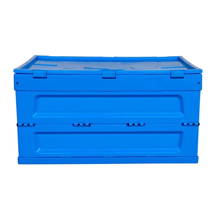 Uni-Silent Plastic 100% PP Warehouse Stackable Storage Containers Folding Plastic Turnover Crate Box