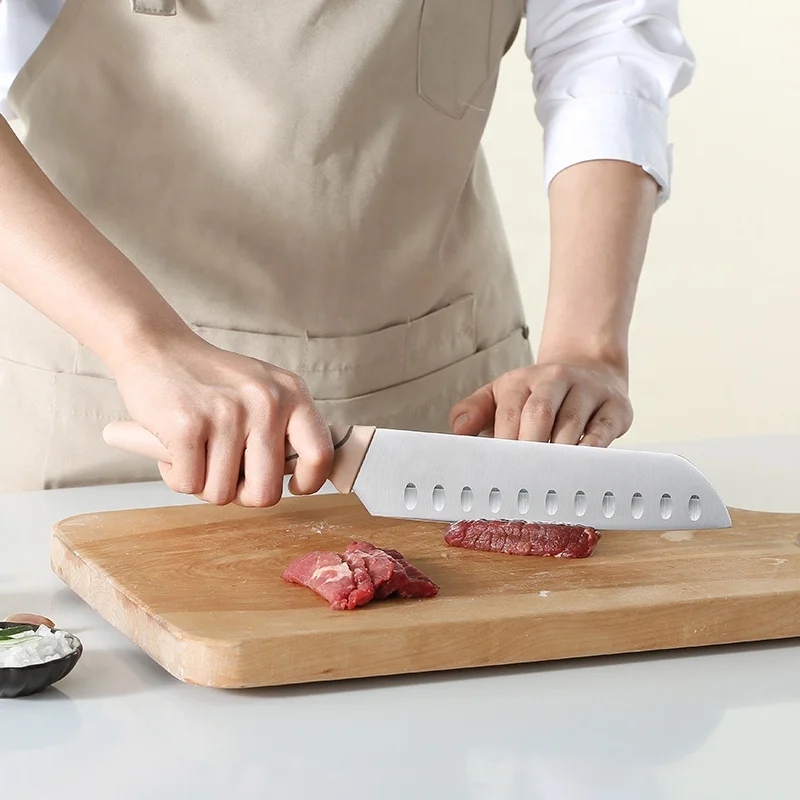 Cheap Wholesale 3.5 Inch Stainless Steel Fruit Paring Knives With PP Handle Home And Kitchen Knife Set Cutting Santoku Knives