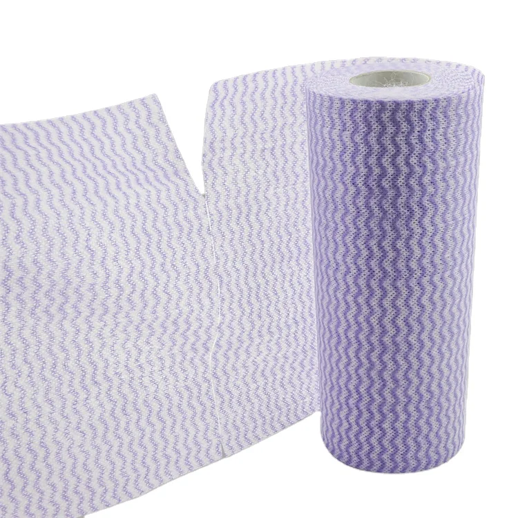 50pcs/roll lazy rag non-oily kitchen paper washabl nonwoven fabric products disposable kitchen paper