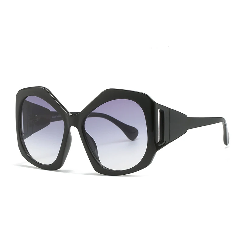 NWOGLSS 1222 Oversized Cat Eye Glasses Colorful Summer Shades Sunglasses