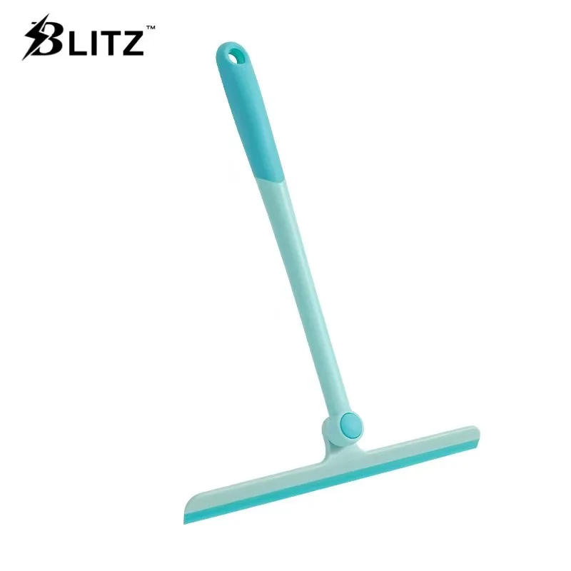 Household 360 Rotating Window Glass Scraper T Style Squeegees Cleaning Brush With Long Handle For Car Window Glass Mirror
