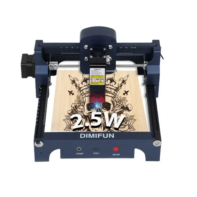 Hot selling new Ai laser engraver Wood Router DIY Desktop Laser Cutter Printer Engraver Cutting Machine