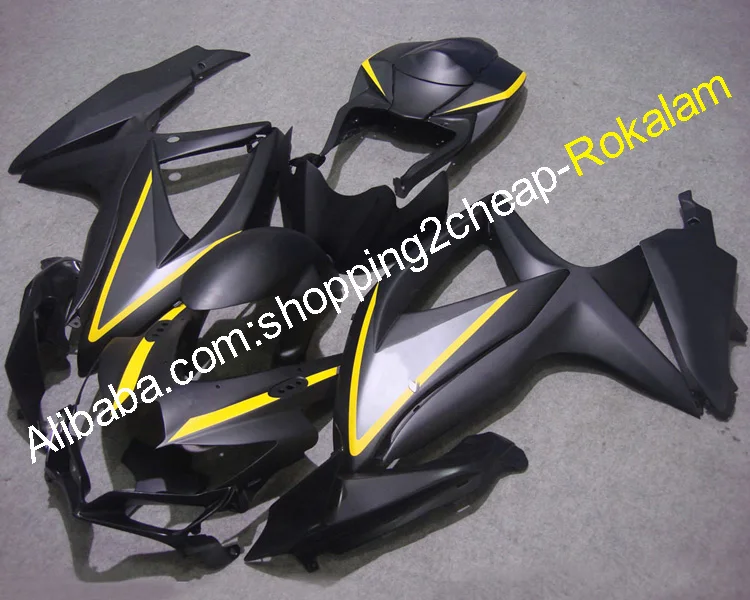  Популярные детали кузова мотоцикла для Suzuki GSXR600 08 09 10 GSXR750 2008 2009 2010 K8 GSXR черные