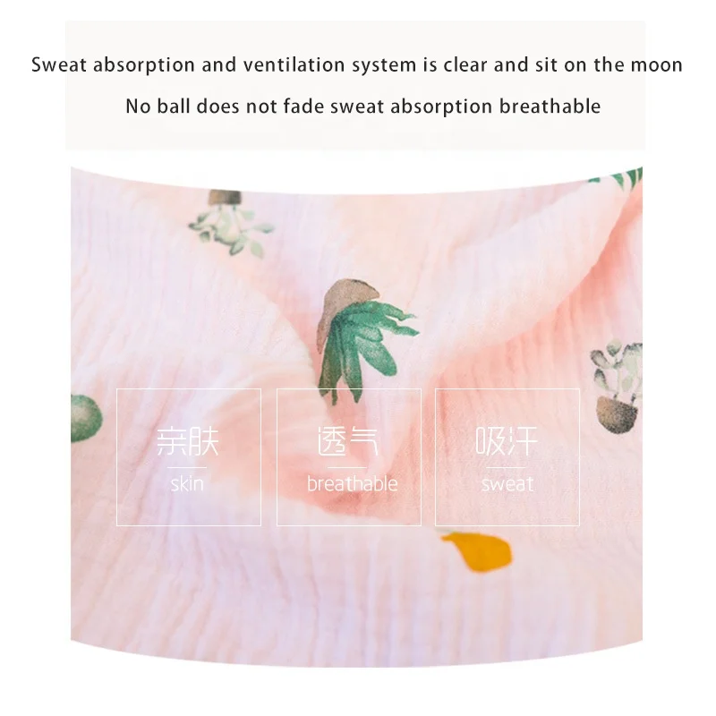 
Pregnant clothing women spring and autumn pure cotton gauze breathable postpartum clothing breastfeeding nightgown 