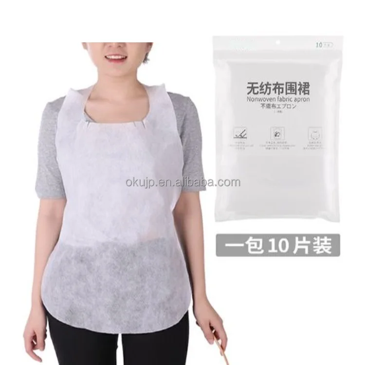 Non Woven Kid Sublimation Apron Disposable Apron Children School Apron