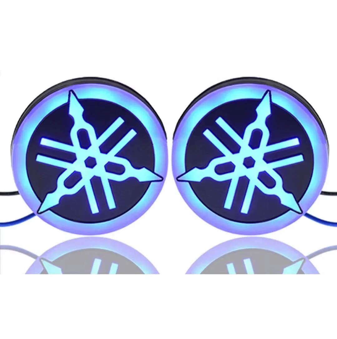 Led logo lamp motorcycle car 12V modified decorative lamp Yama brand lamp