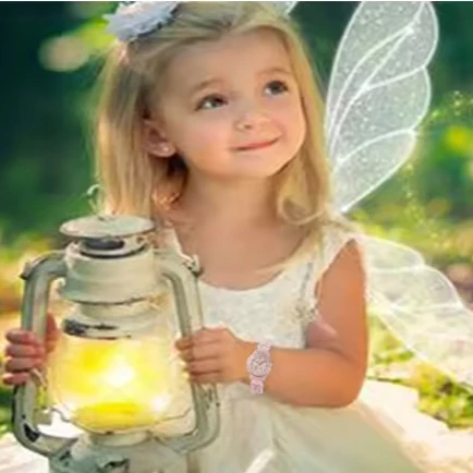 Wholesale New Trends Butterflies fly cartoon sport kids watch boy watch waterproof watches for teen