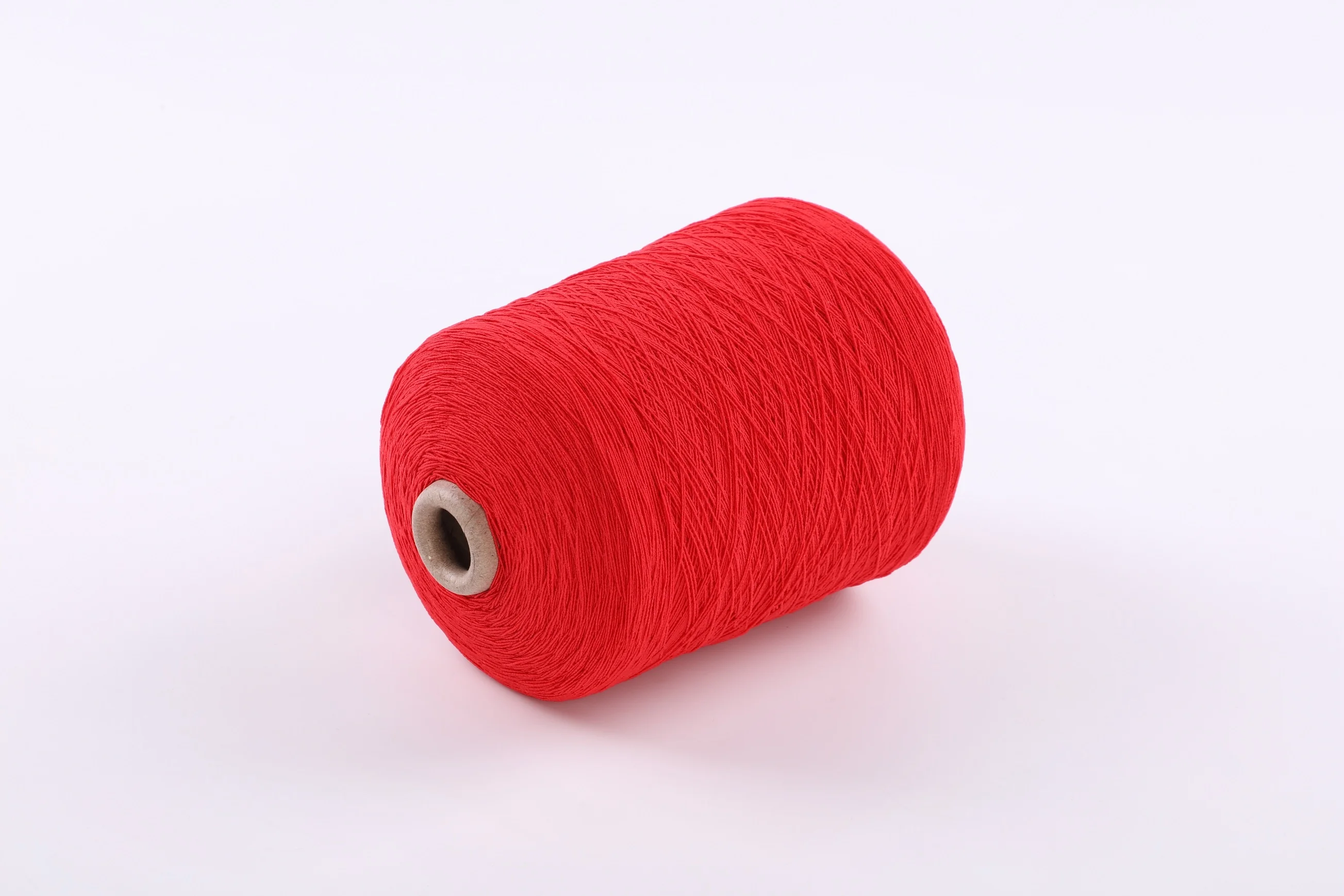 High elastic rubber covered yarn 90#/100#/110  latex rubber covered polyester yarn
