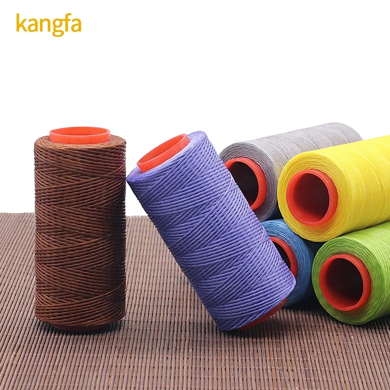 Factory Wholesale High Quality 150D Waxed Book Binding Thread Waxed Coated  for Beginners Leather Craft DIY Bags