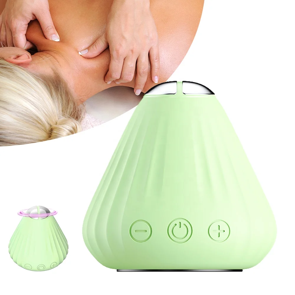 Portable 5 Modes 10 Levels of Intensity Electric Back and Neck Massager for Trigger Point