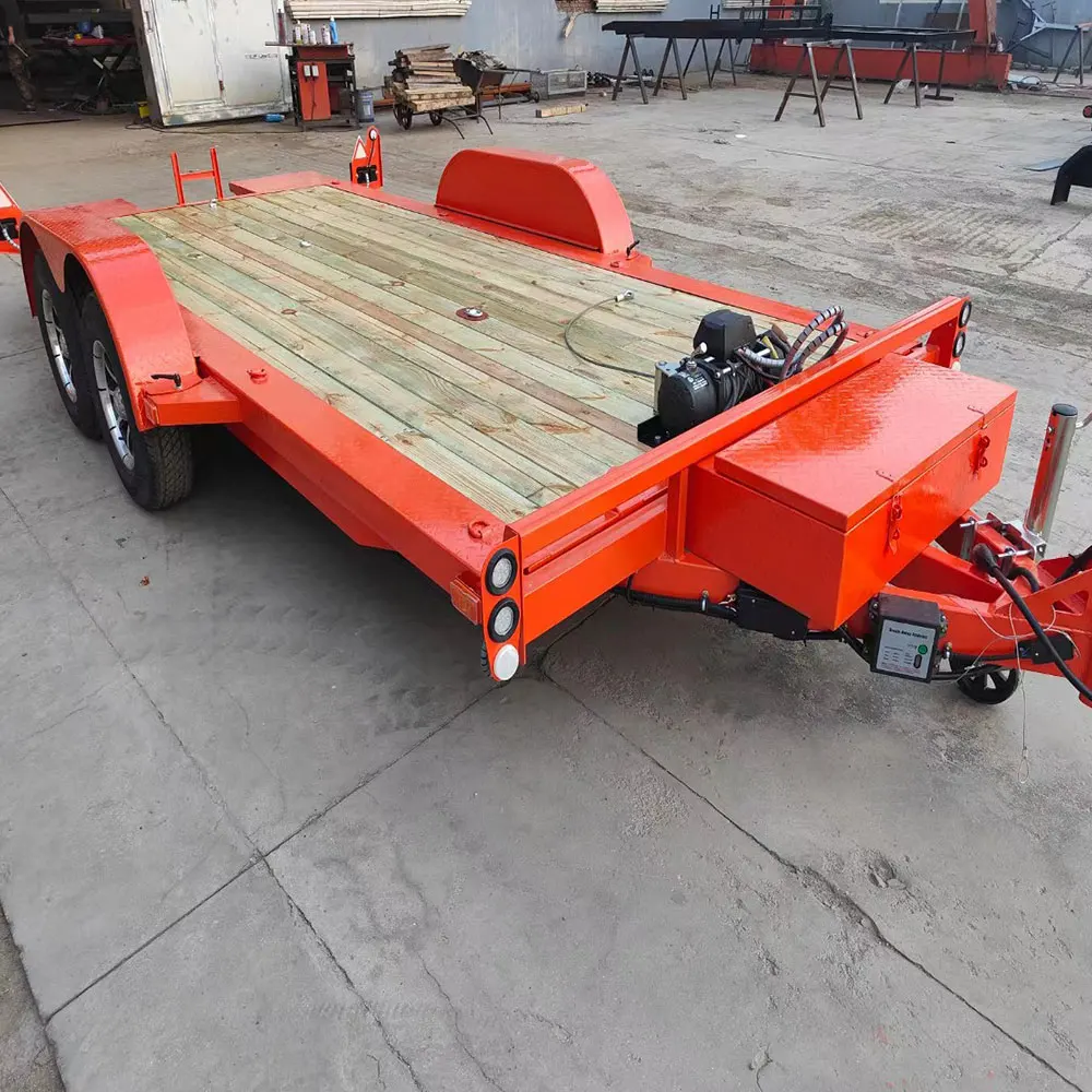 3.5T Mini Digger Plant Trailer Automobile Trailer Mini Excavator Trailer For Sale