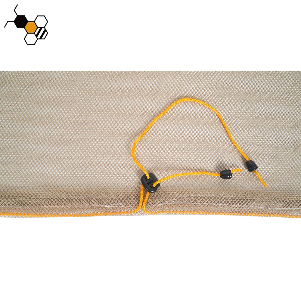 Beekeeping Tools Beehive Mesh Transport Bag Breathable Mesh Bag with Drawstring Net Bag