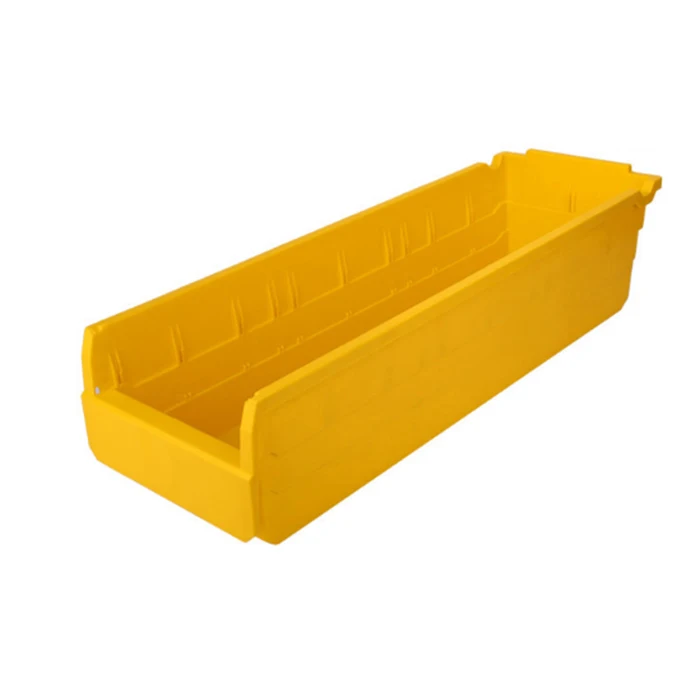 Industrial warehouse stack stackable plastic used parts picking storage boxes bins