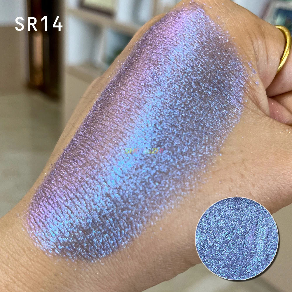 SR13-SR16 new arrival cheap price makeup eyeshadow chrome chameleon color pigment powder shimmer eyeshadow loose powder