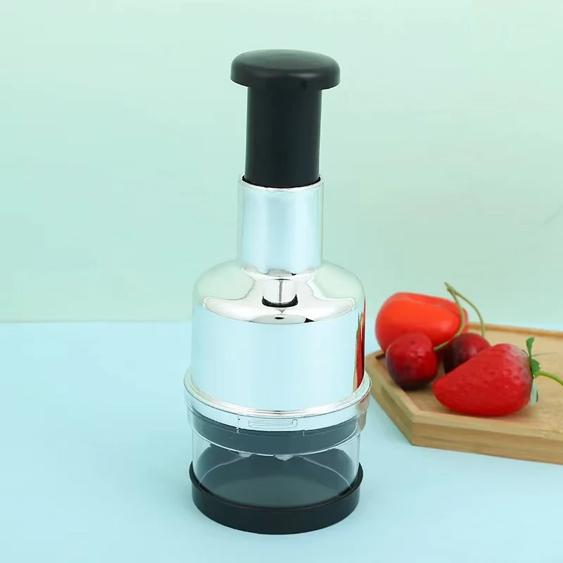 stainless steel patting knife garlic cutting and pressing device kitchen pepper cutting spice artifact