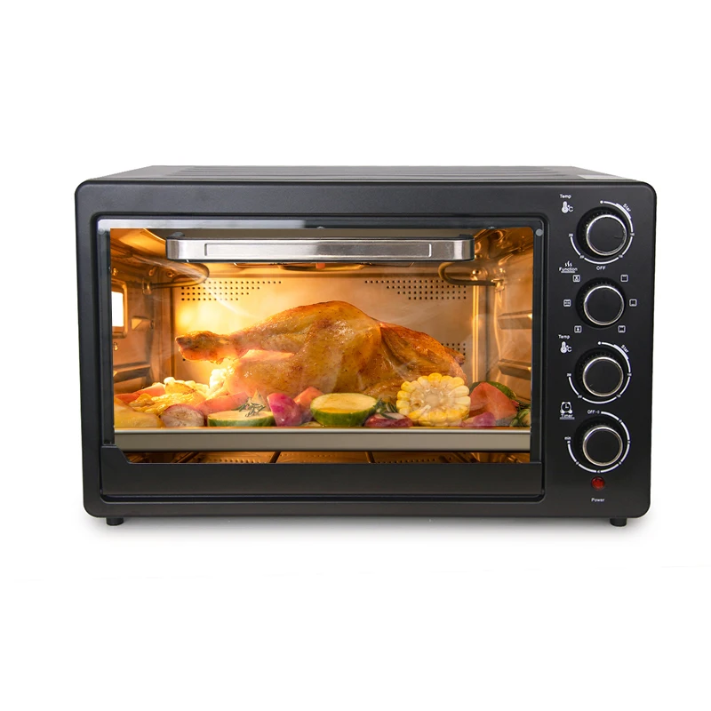 Hot selling 38l multifunction oven mini electric baking oven toaster with timer control for home