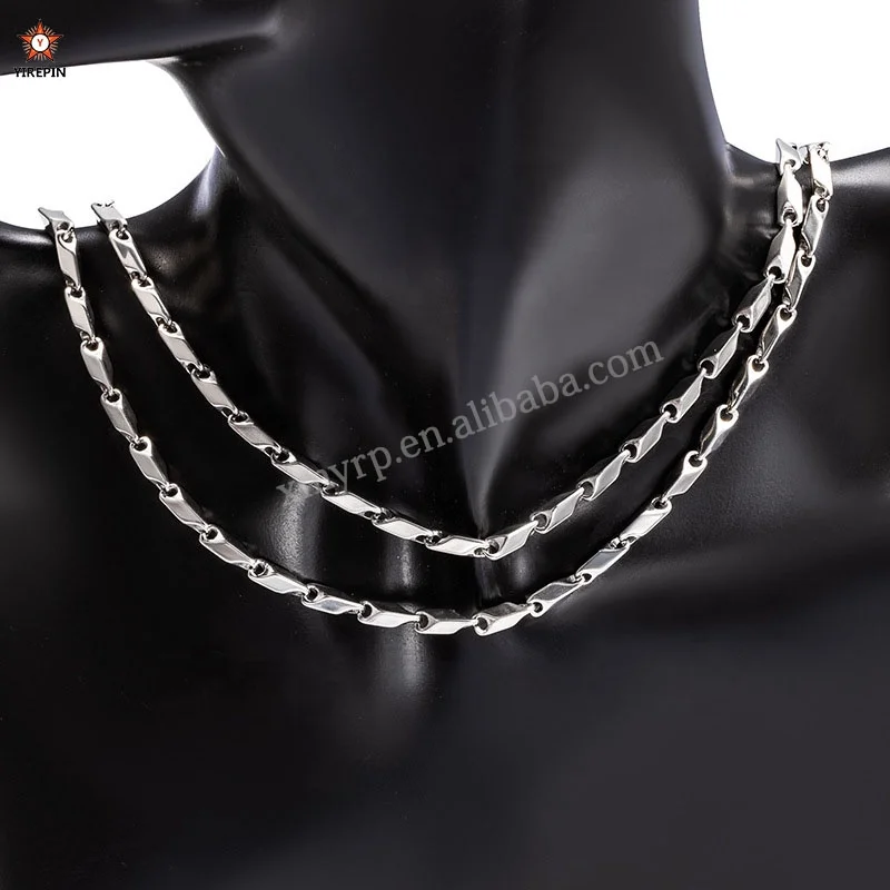 No Fade Thicken Stainless steel melon seed chain diamond chain Bulk Materials Handmade Supplies For DIY Jewelry Findings Making