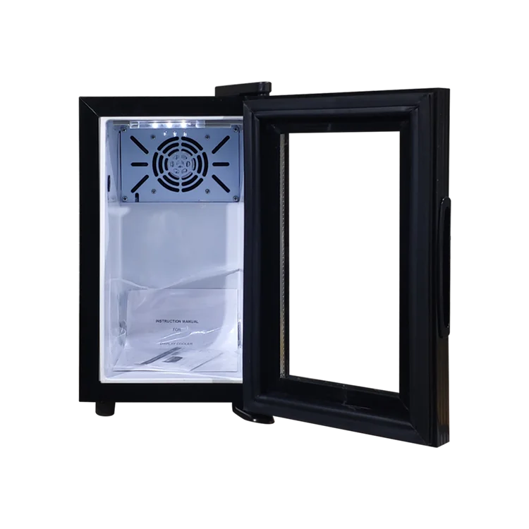 Meisda SC08A 8L electric cooler bulk milk mini fridge with glass door