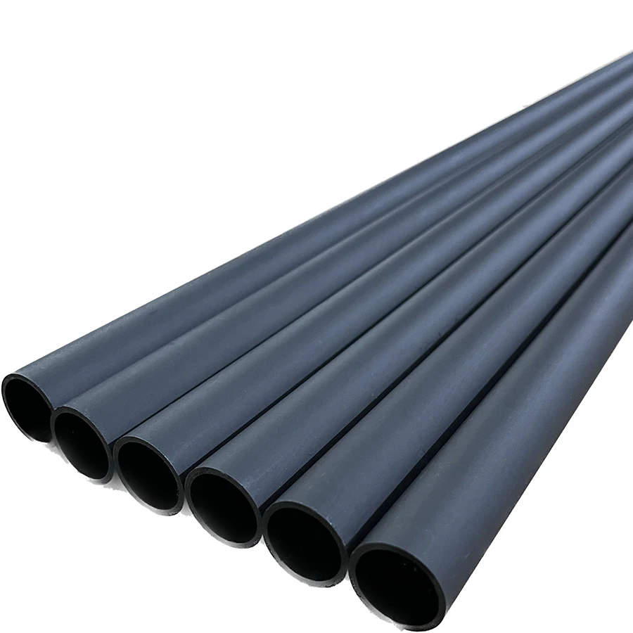 Conical Taper Matte Finish Carbon Fiber Tapered Tube For Pool Cue Shaft