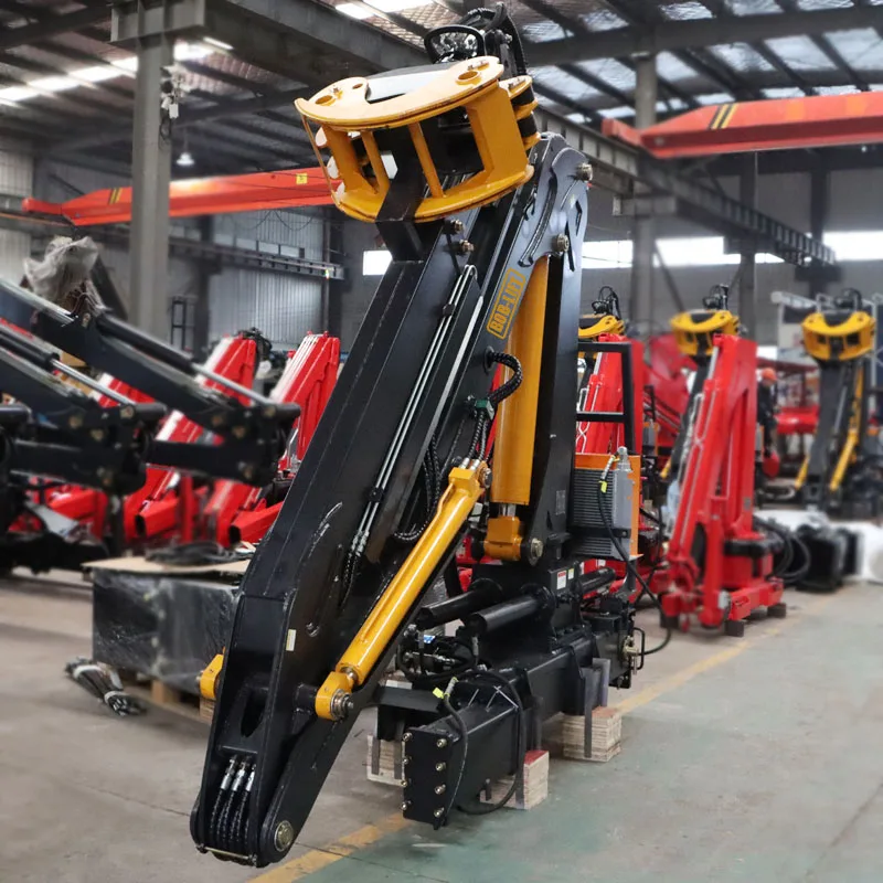 Bob-Lift New Forest Log Timber Cranes Hydraulic Forest Crane For Tractor And Truck