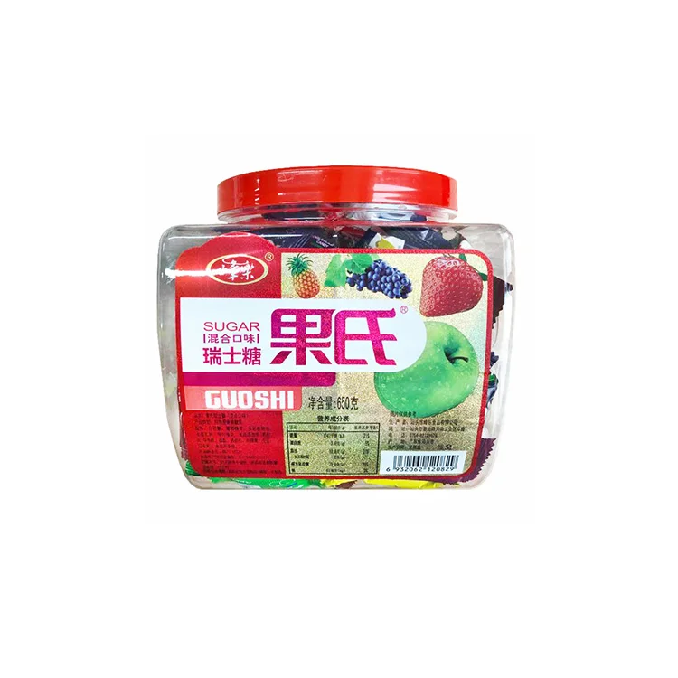 Family Pack Milk Candies Assorted Fruity Soft Chewy Fudges Classic Rich Sweetness Gummy Dulces to Share