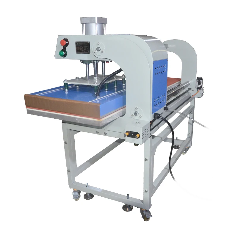 Factory Directly Sale Double Station Fully Automatic 60*80 Pneumatic Flat Heat Press Machine 60Cm X 80Cm