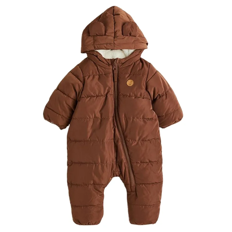 Sportsfore Warm Fashion Outerwear kids Overalls Romper Winter Jumpsuit Newborn Baby Snow Wear infant Snowsuit