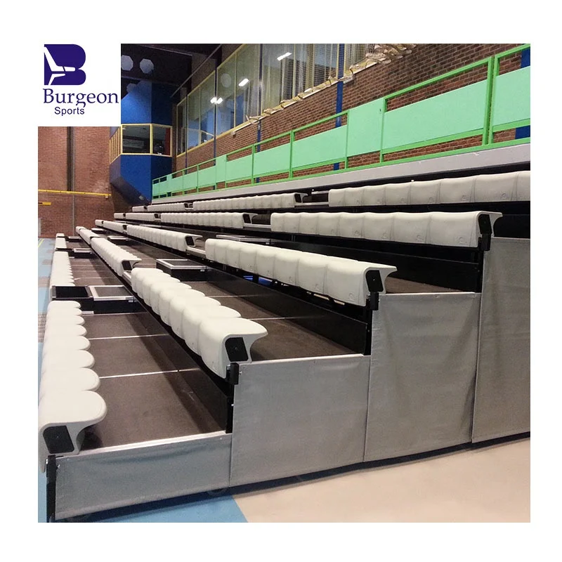 Выдвижная трибуна стадиона полимер сиденье HDPE скамейка для спортивного центра Театральная сцена школа выдвижное сиденье системы