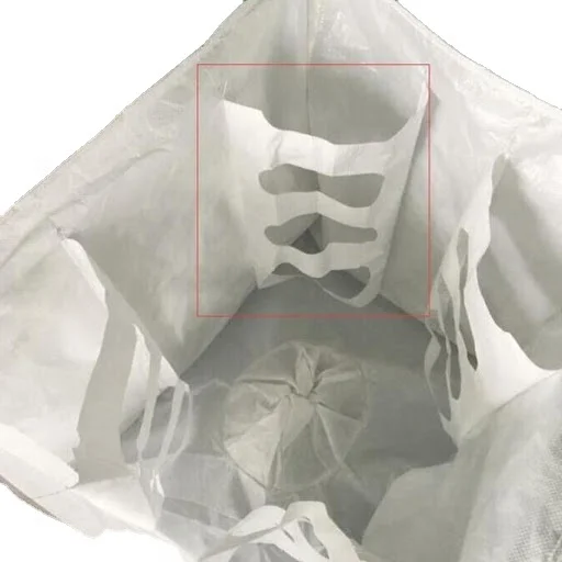 
Wholesale 100% PP Bulk Q-Bag baffle bag FIBC 1000KG 1500KG Jumbo Ton Bags 