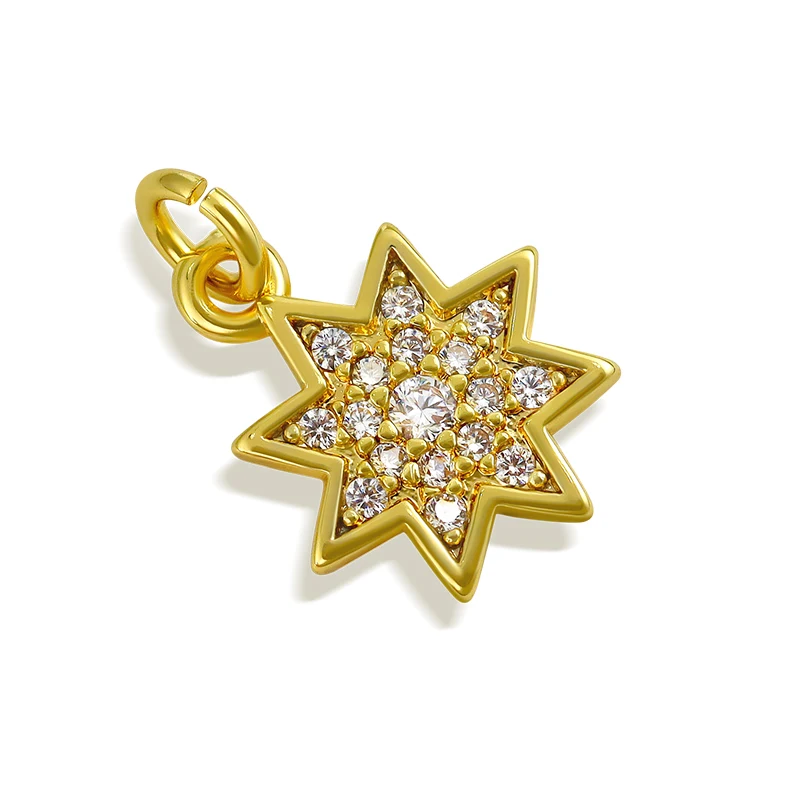 Hot Sale Butterfly Charms Diy Earring Necklace Pendant 18k Gold Color Jewelry Making Findings and Accessories