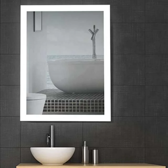 Wall full mirror hotel bathroom led full length mirror with light Touch Screen Backlit Smart Led Bathroom Mirror Light
