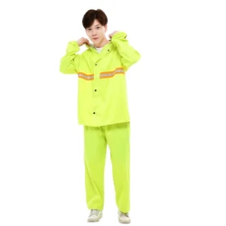 Hot Selling  Safety  Protection Clothing Type Working Oxford Fabric /Pvc Rain Suit Assorted  Color