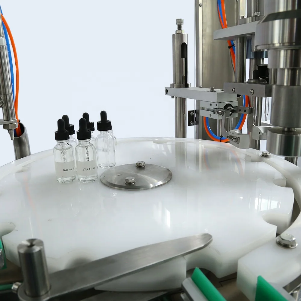 New Design Automatic Cosmetics Essential Oil Perfume Liquid Spray Bottles Filling Machine