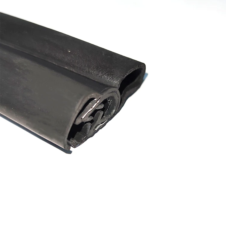 China factory wholesale car windscreen wiper blade door bottom weather rubber extruded edge seal strip