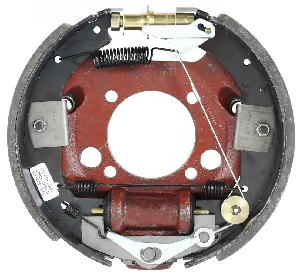 Гидравлический Барабанный тормоз прицепа с автоматическим регулятором листовая пружина 8K 9K Lbs черные комплекты OEM под заказ Упаковочные