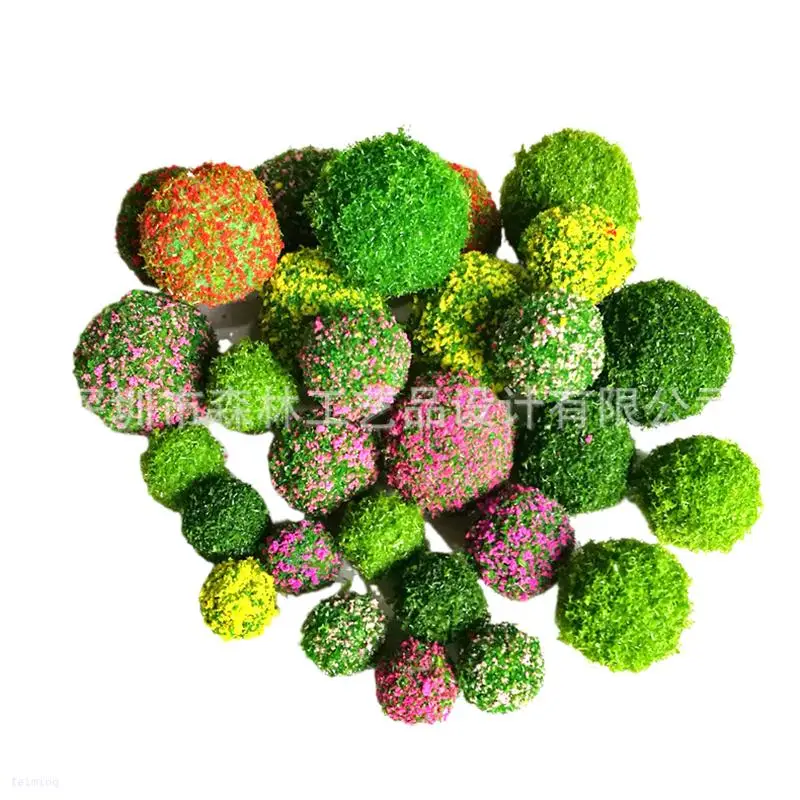 Модель ландшафта куст мяч трава Мини Цветочная