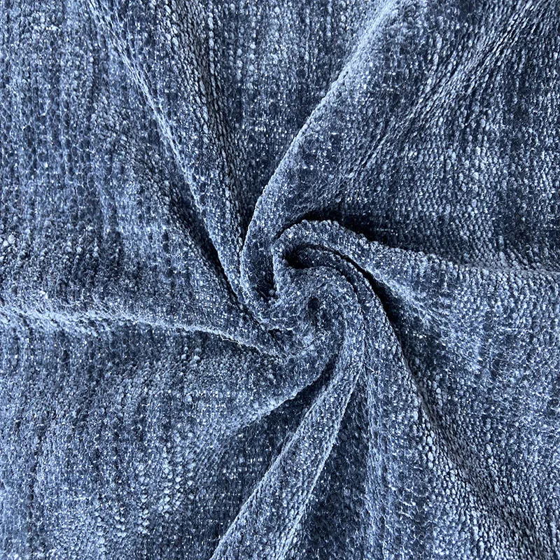 wholesale manufacturer upholstery fabric thick lines woven chenille curtain sofa fabric