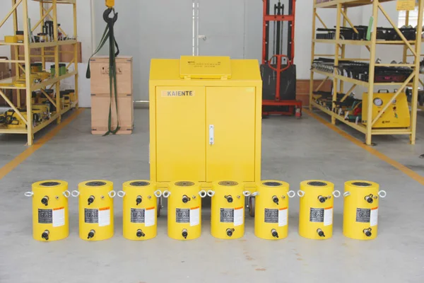 50-1000T Hydraulic Cylinder Jack Hydraulic Load  Return 150T Hydraulic Jack