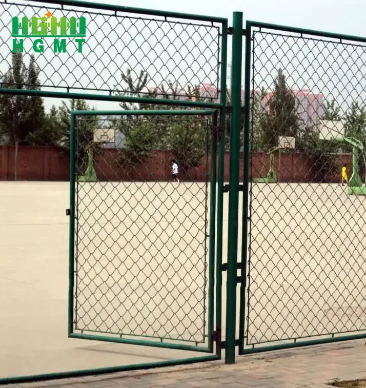 Low Price PVC Coated Galvanized Diamond Cyclone Wire Mesh Rolls 6ft Chain Link Fence For Sale