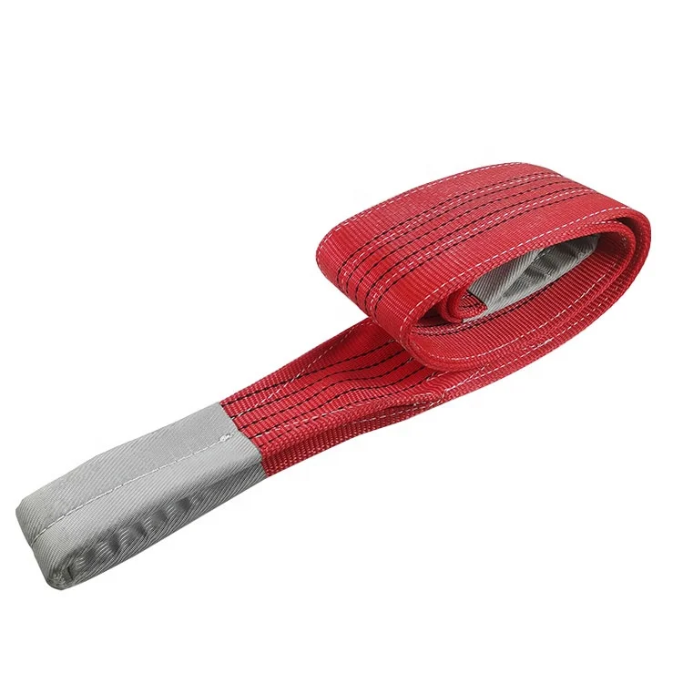 1-12T Webbing Sling, EN1492-1 Safety Factor Professional Flat Eye Webbing Lifting Sling