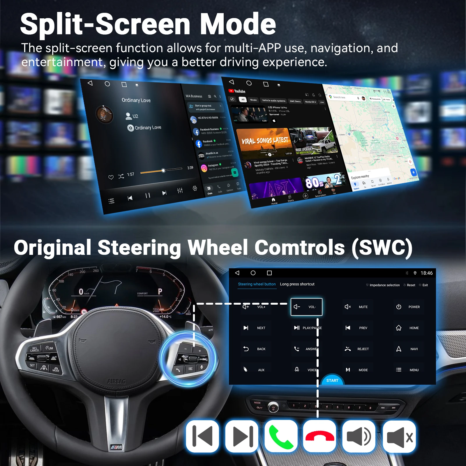 9 дюймов 8 ядер 2 + 32 ГБ Android система IPS экран GPS навигация беспроводной Carplay FM DVD-плеер автомобиля для Hyundai Elantra 2014-2015