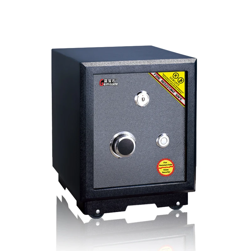 
Steel Filing Cabinet Specification Safe Home Fireproof Dimension Fire Locker Safety And Waterproof Key Lock Security Box 