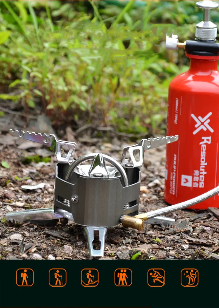 
Hot sale 3000W Outdoor Mini Camping Stove Ultralight Foldable Backpacking Stove outdoor camping cook 