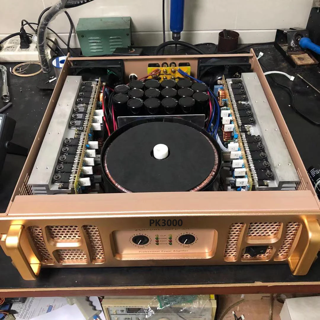 stage amplifier class TD 4500W @2ohm power  amp PK3000