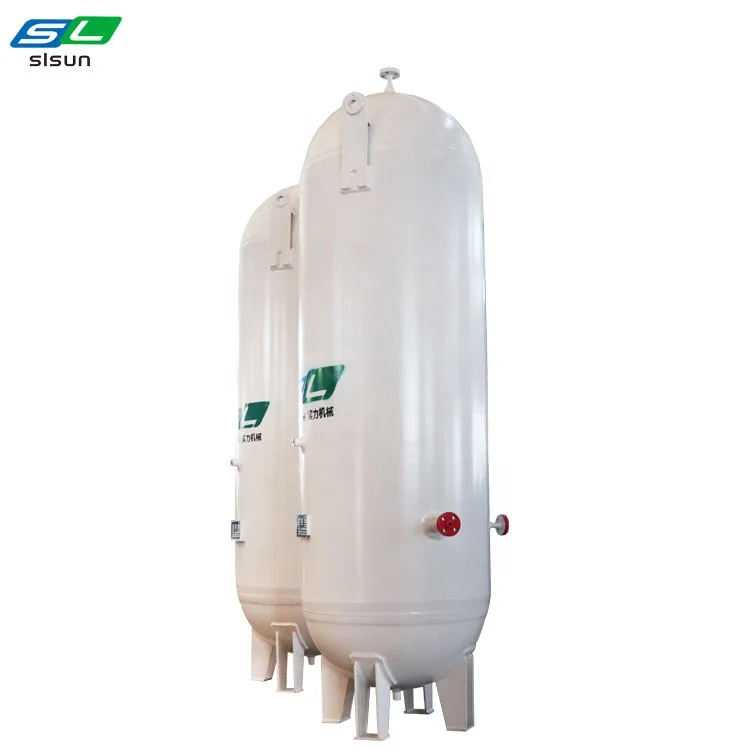 PED ASME GB стандартный бак для хранения газа высокого давления вертикальный 30 м3 1 5 МПа