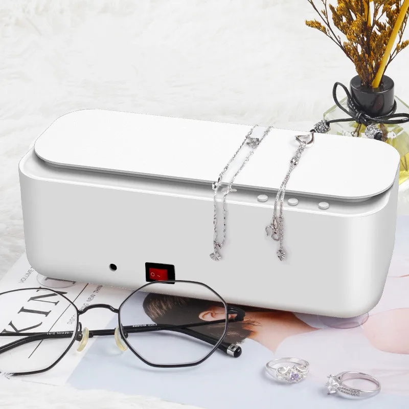 Professional USB Power Supply Mini Portable Ultrasonic Cleaner for Cleaner Jewelry Eyeglasses Watches Shaver Heads