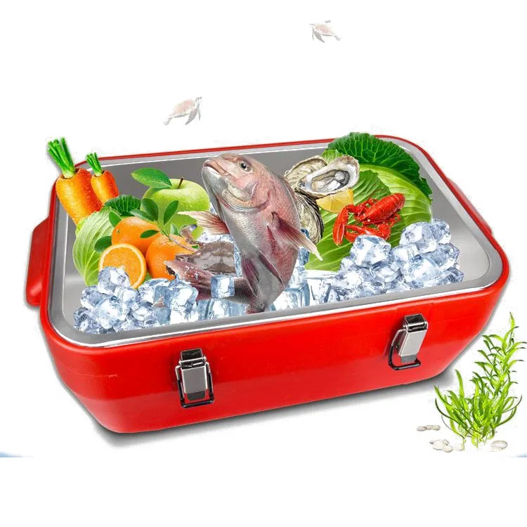 Гарида изолированный кулер для льда с длинным Охлаждением Льда прямоугольный уплотнительная крышка